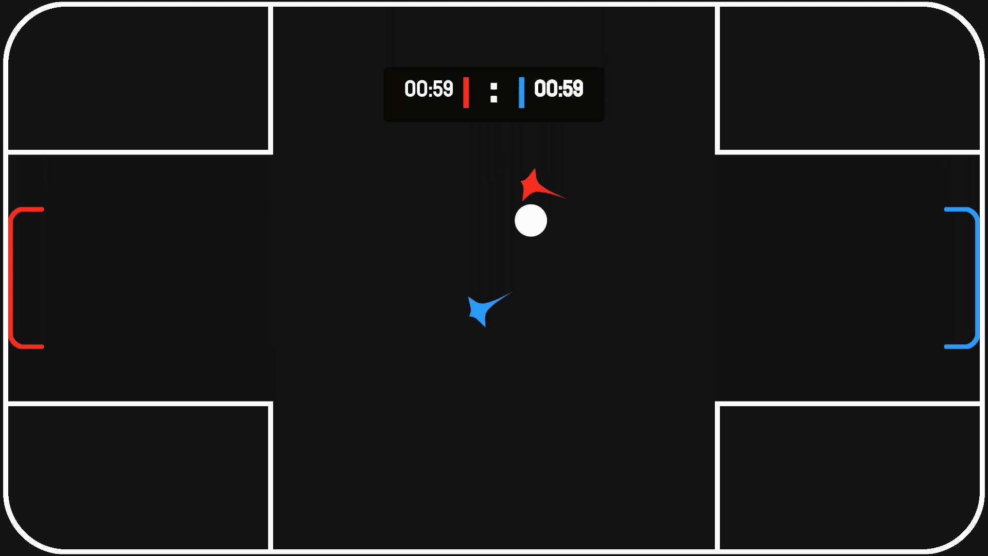 Pin Puck Classic 1v1 Gameplay